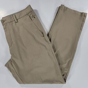 Southern Tide Jack Performance Pants Mens 34 Tan Stretch Tech Golf Chino 34X30